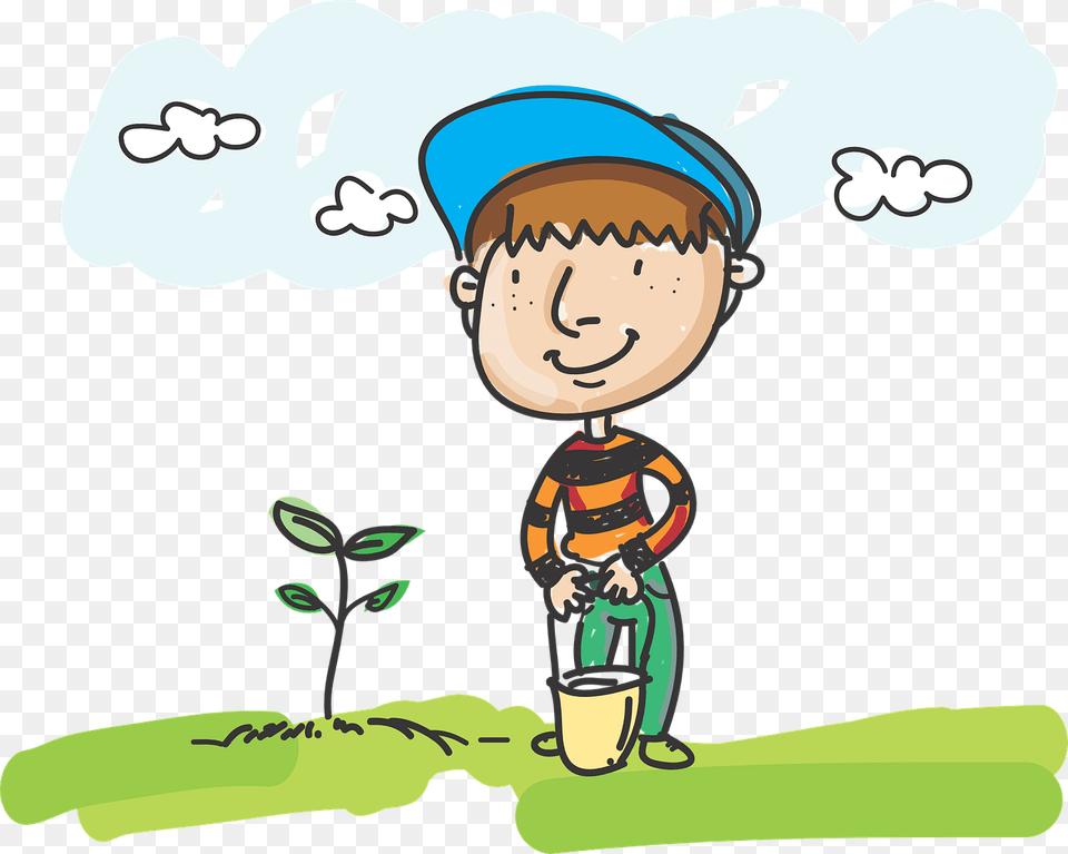 Transparent Pintura Salpicada Plant Tree Cartoon, Book, Comics, Publication, Baby Free Png Download