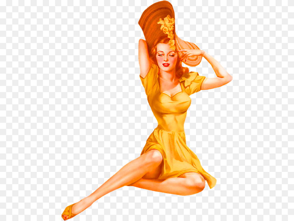 Transparent Pinup Girl Alberto Vargas, Dancing, Leisure Activities, Person, Adult Png Image