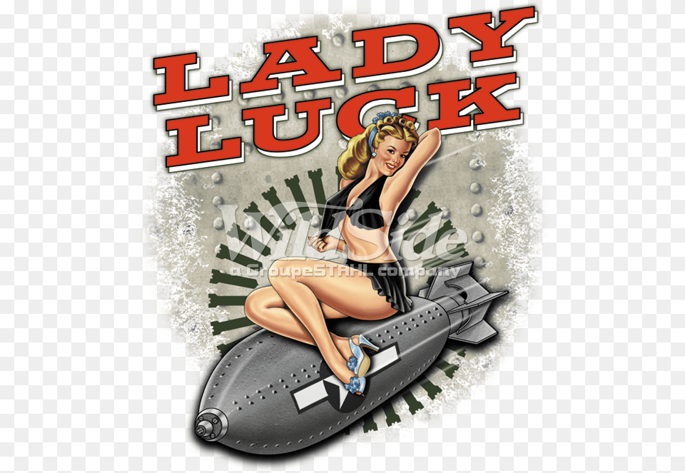 Transparent Pinup Girl Lady Luck Pin Up Girl, Adult, Person, Woman, Female Free Png