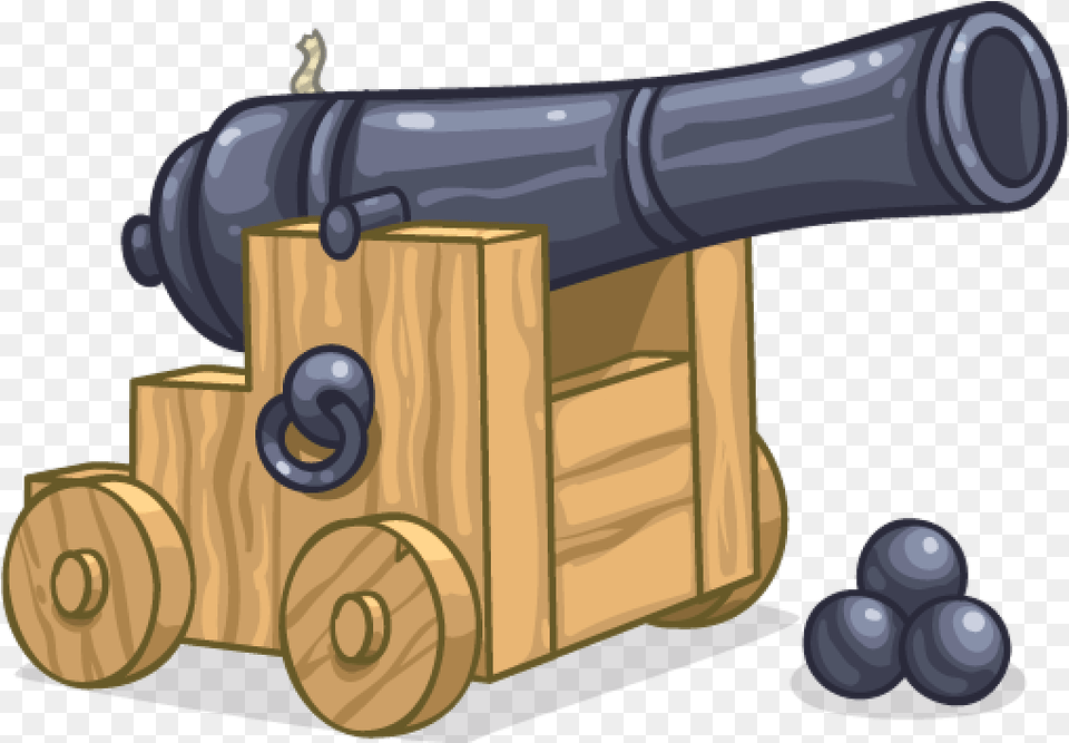 Transparent Pirate Cannon Pirate Cannon Clipart, Weapon Free Png Download