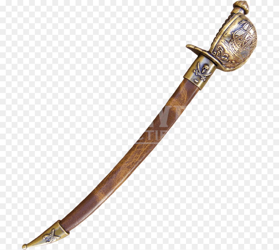 Transparent Pirate Sword Sword In Scabbard, Weapon, Blade, Dagger, Knife Free Png Download