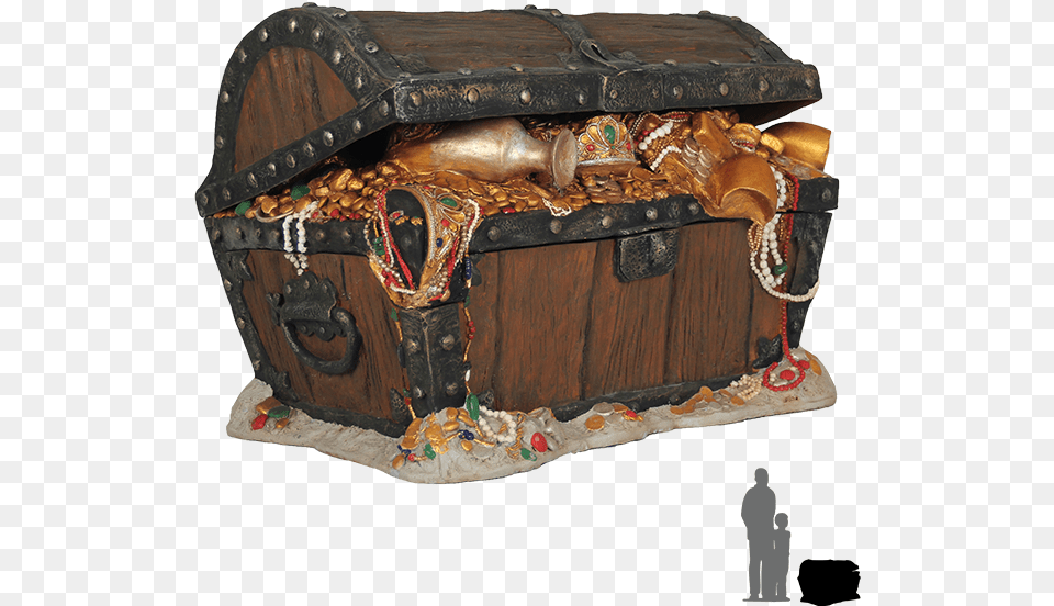 Transparent Pirate Treasure Chest, Person Free Png Download