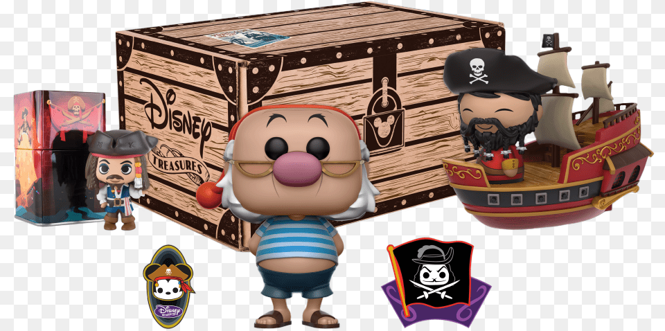 Transparent Pirate Treasure Disney Treasures Pirates Cove, Baby, Person, Box, Face Free Png