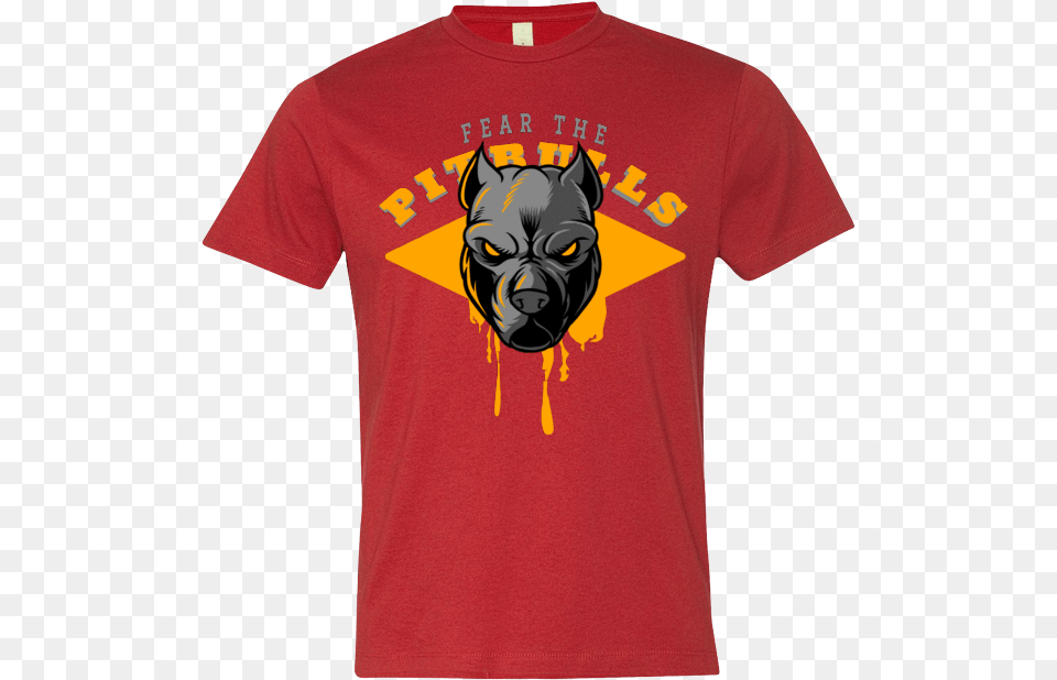 Transparent Pitbull Clipart Guard Dog, Clothing, T-shirt, Snout, Animal Free Png