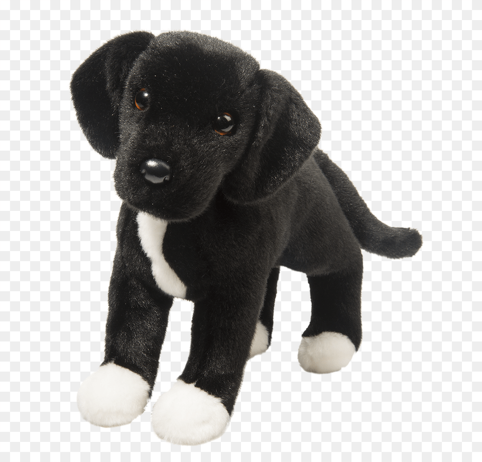 Transparent Pitbull Dog Black Lab Pitbull Mix Plush, Animal, Canine, Mammal, Pet Free Png Download
