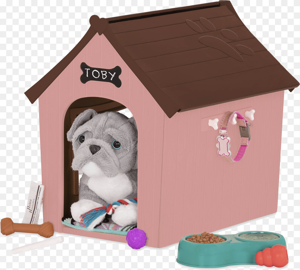Transparent Pitbull Puppy Our Generation Doll Dog Set, Dog House, Den, Indoors, Kennel Free Png