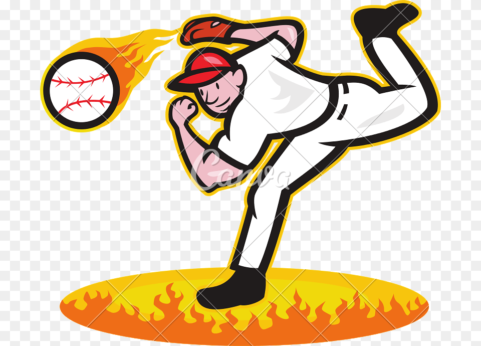 Pitcher Clipart Clipart Baseball Pitcher, Person, People, Sport, Team Free Transparent Png