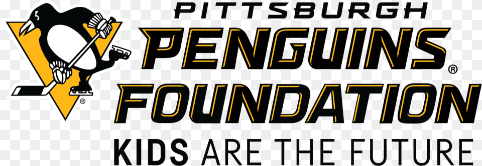 Pittsburgh Penguins Pittsburgh Penguins Foundation Logo, Lighting, Light, Text, Architecture Free Transparent Png