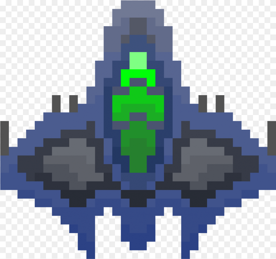 Pixel Spaceship Pixel Spaceship Free Transparent Png