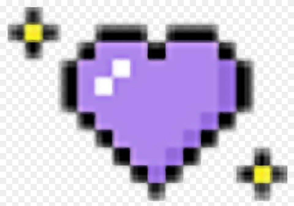 Transparent Pixel Tumblr Pink Pixel Heart Clipart Transparent Pink Pixel Heart, Purple, Mailbox Png Image