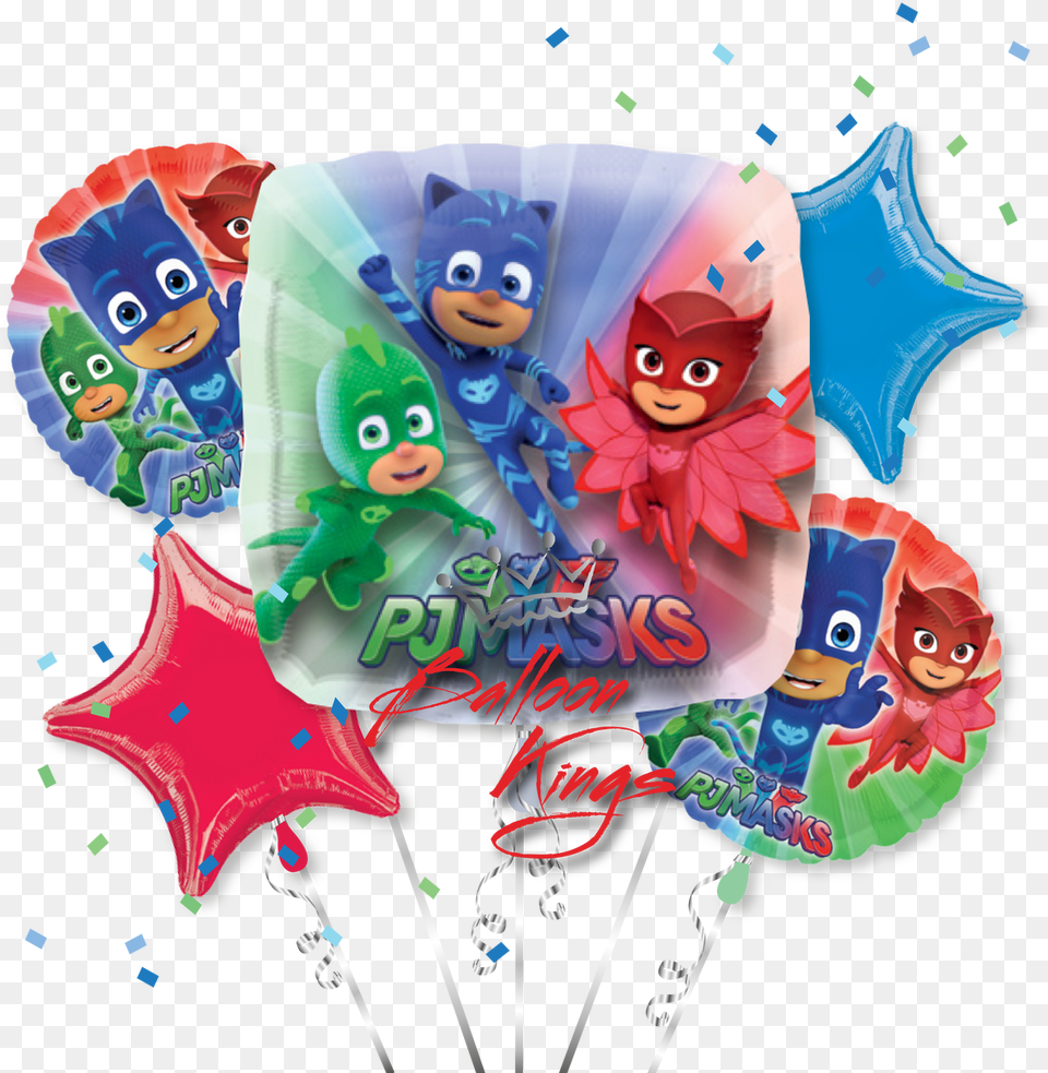 Transparent Pj Mask Pj Masks Balloon, Baby, Person, Doll, Face Png
