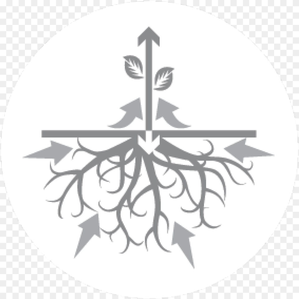 Transparent Plant Growth Emblem, Leaf Free Png Download