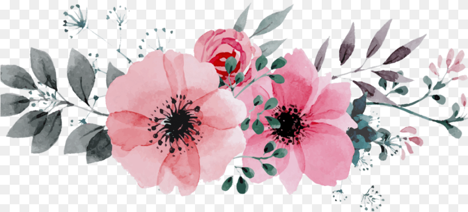 Transparent Plant Tumblr Flower Vector Transparent, Art, Floral Design, Graphics, Pattern Free Png