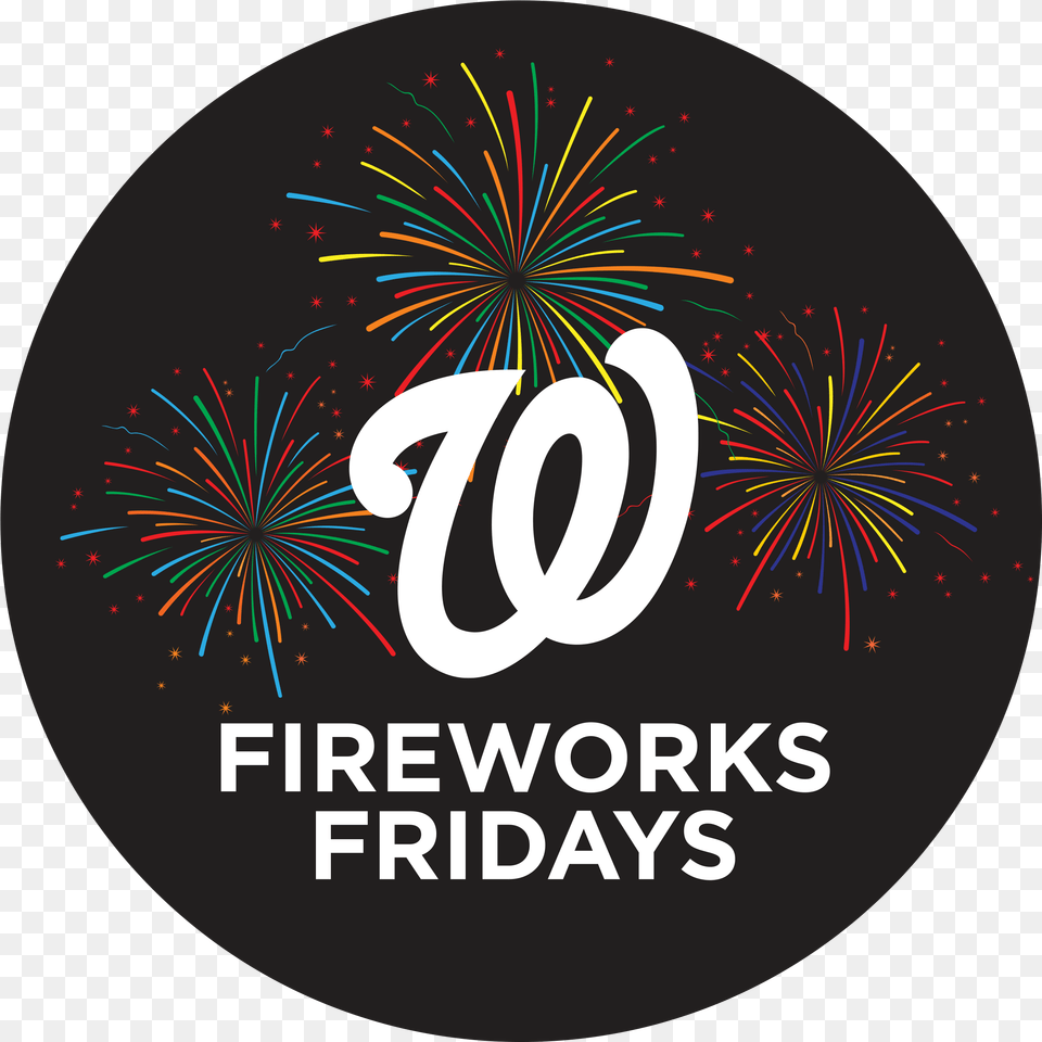 Pnc Bank Logo Washington Nationals, Disk, Fireworks, Advertisement Free Transparent Png