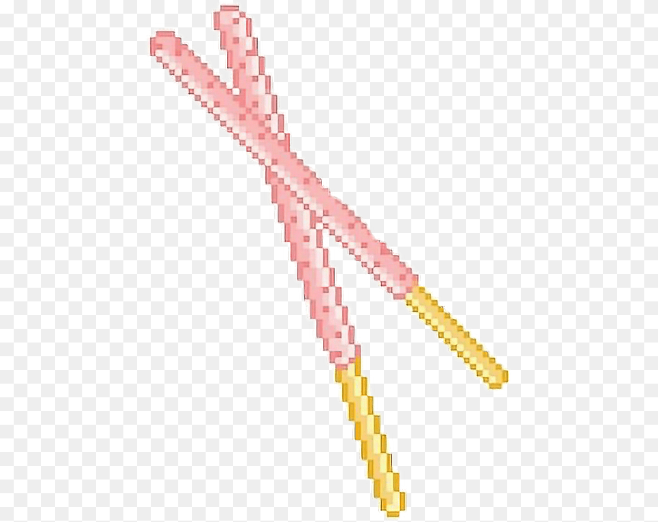 Transparent Pocky Pixel Kawaii Food, Blade, Dagger, Knife, Weapon Free Png Download