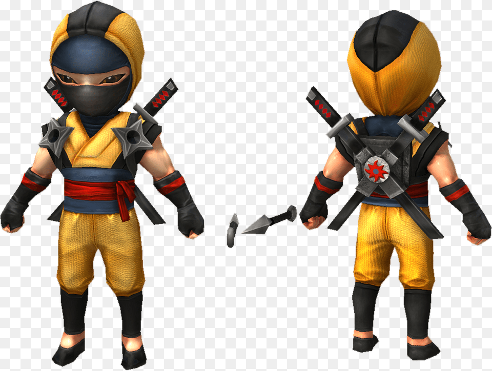 Point Blank Figurine, Baby, Person, Ninja, Face Free Transparent Png