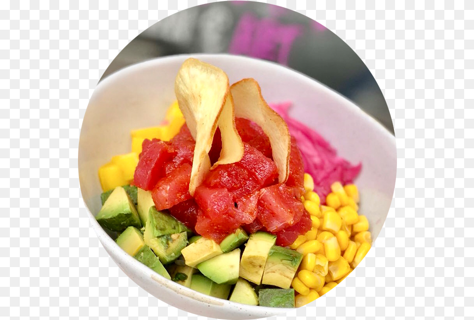 Poke Bowl Diet Food, Food Presentation, Fruit, Plant, Produce Free Transparent Png