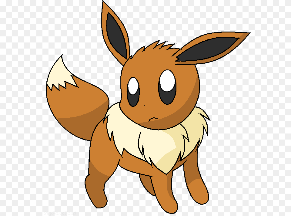 Transparent Pokemon Eevee Eevee Sprite Transparent, Animal, Bear, Mammal, Wildlife Png