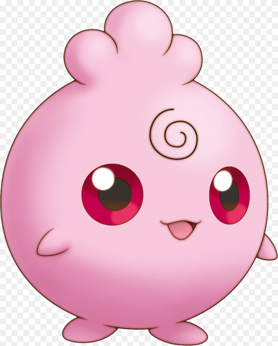 Transparent Pokemon Go Clipart Pink Pokemon With Red Eyes, Piggy Bank Free Png Download