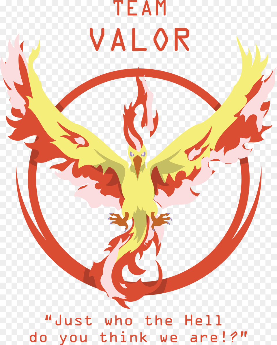 Transparent Pokemon Go Logo Team Valor Pokemon, Person, Dragon Free Png Download