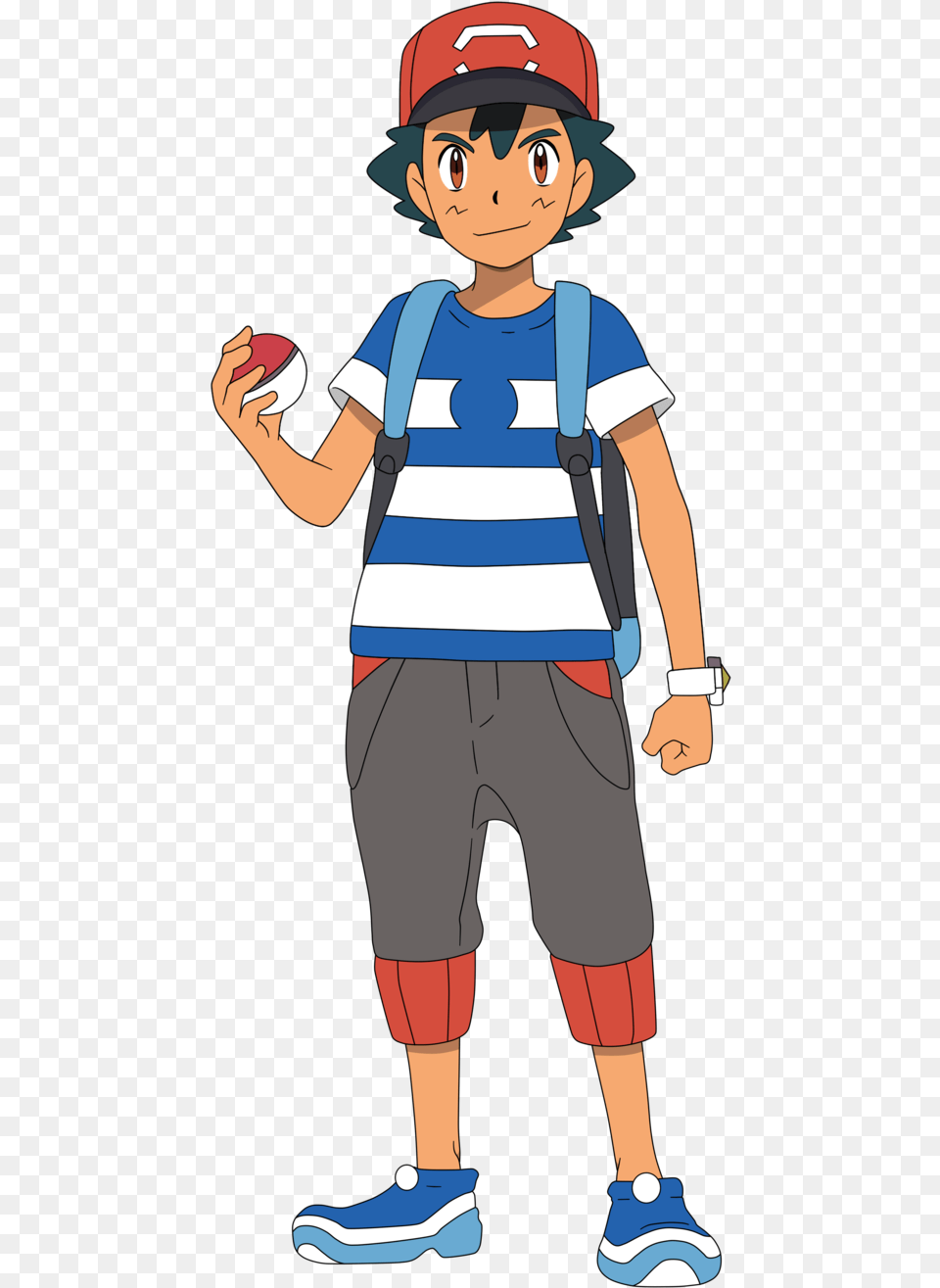 Transparent Pokemon Hat Ash39s Pokemon In Alola, Boy, Child, Person, Male Png