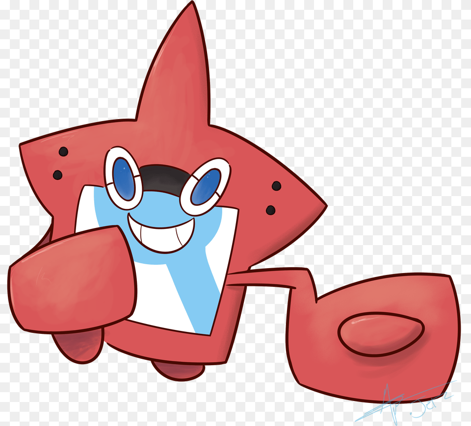 Transparent Pokemon Rotom Pokedex, Cartoon, Animal, Fish, Sea Life Png Image