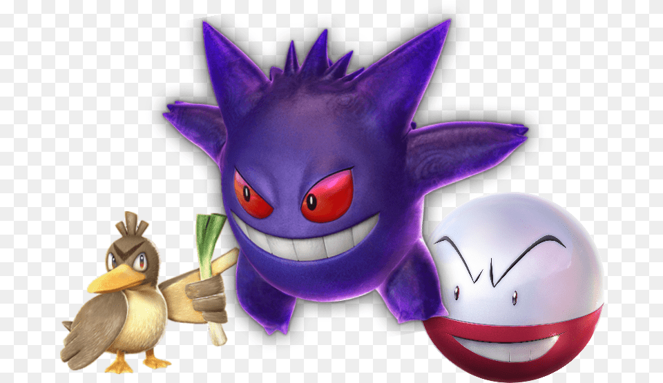 Transparent Pokken Pokken Tournament Pokemons, Purple, Animal, Bird, Plush Free Png