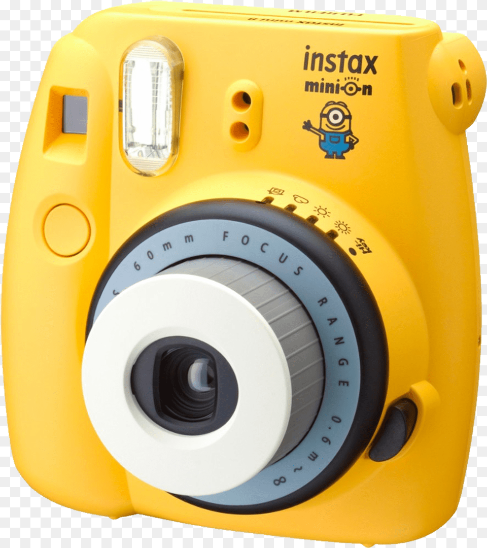 Transparent Polaroid Camera Instax Mini 9 Minion, Digital Camera, Electronics Free Png
