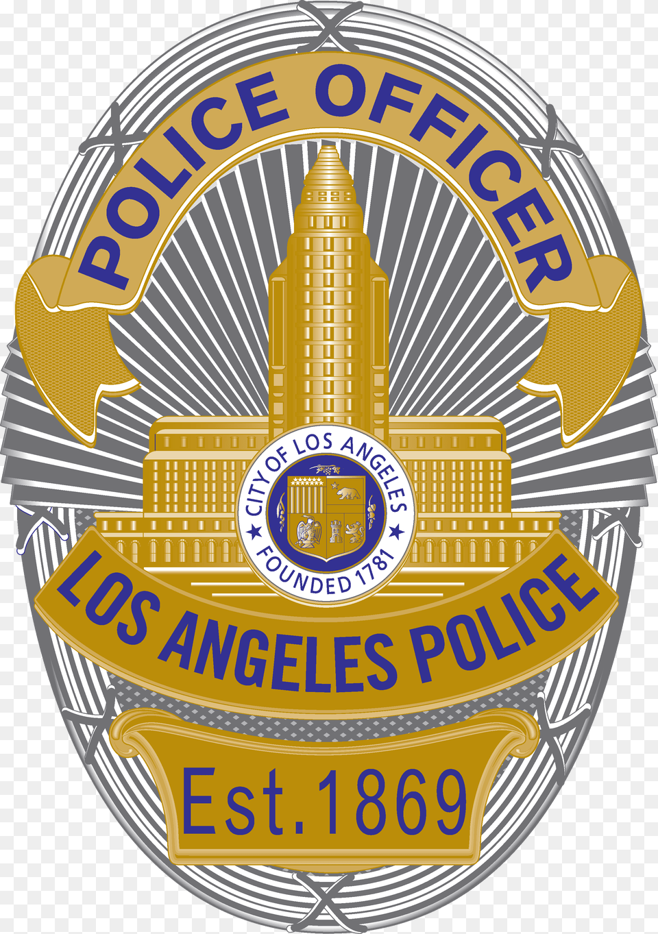 Transparent Police Badge Clipart Badge, Logo, Symbol Free Png