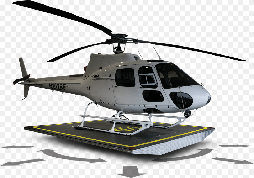 Transparent Police Helicopter Helicopter Pad Transpadent, Aircraft, Transportation, Vehicle Free Png Download
