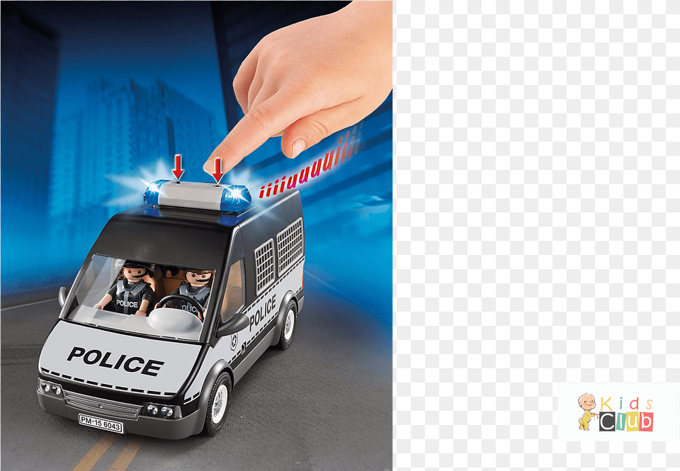 Police Lights Playmobil Playmobil City Action, Advertisement, Vehicle, Transportation, Poster Free Transparent Png