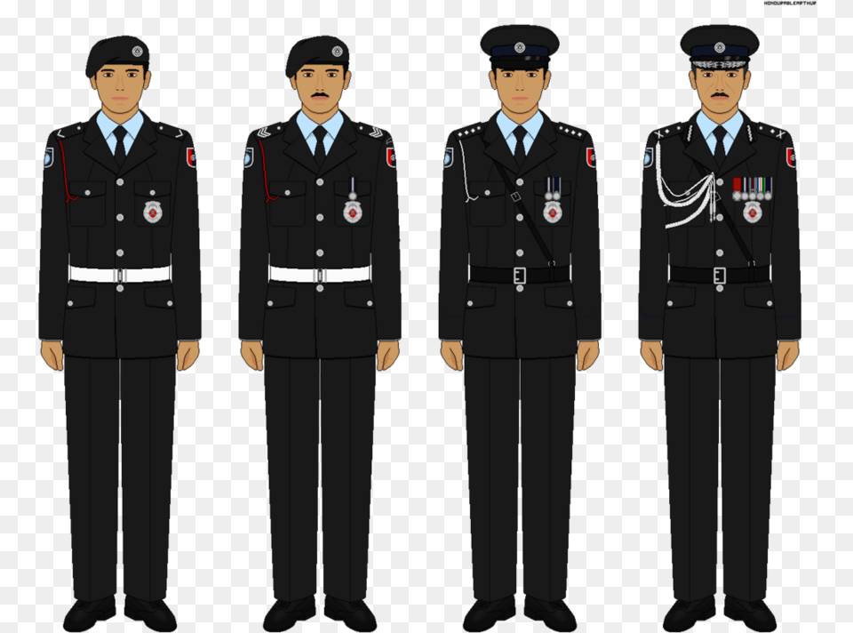 Police Officer Saddam Hussein Military Uniform, Male, Adult, Person, Man Free Transparent Png