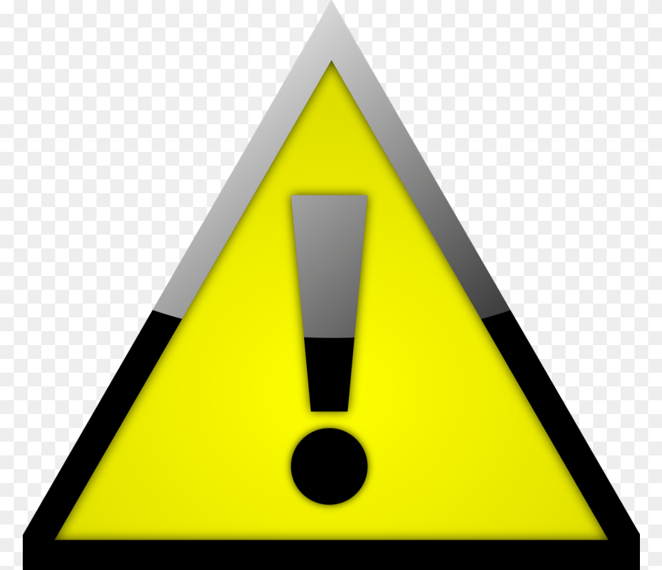Transparent Police Tape Yellow And Black Warning Sign, Triangle Free Png Download