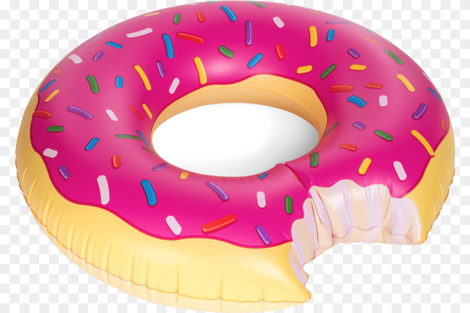 Transparent Pool Floatie, Food, Sweets, Donut, Birthday Cake Png
