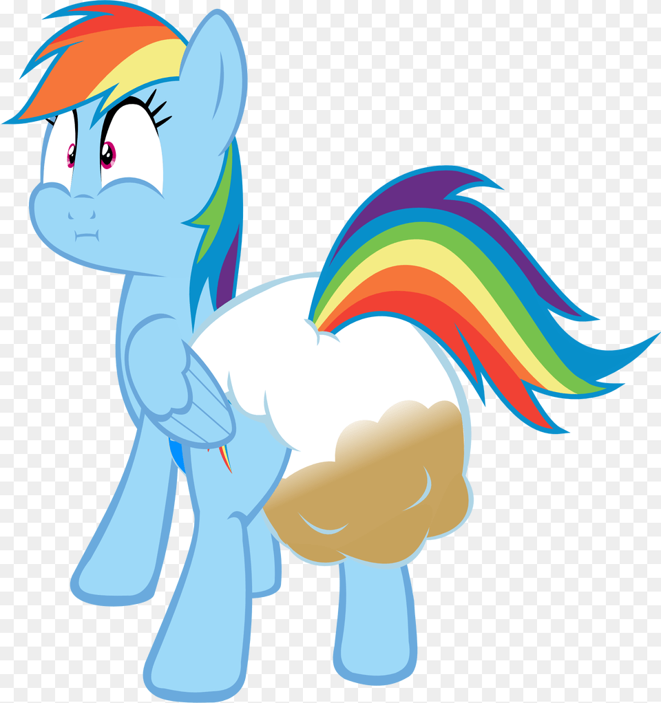 Poopy Diaper Clipart My Little Pony Rainbow Dash Poop, Graphics, Art, Body Part, Person Free Transparent Png