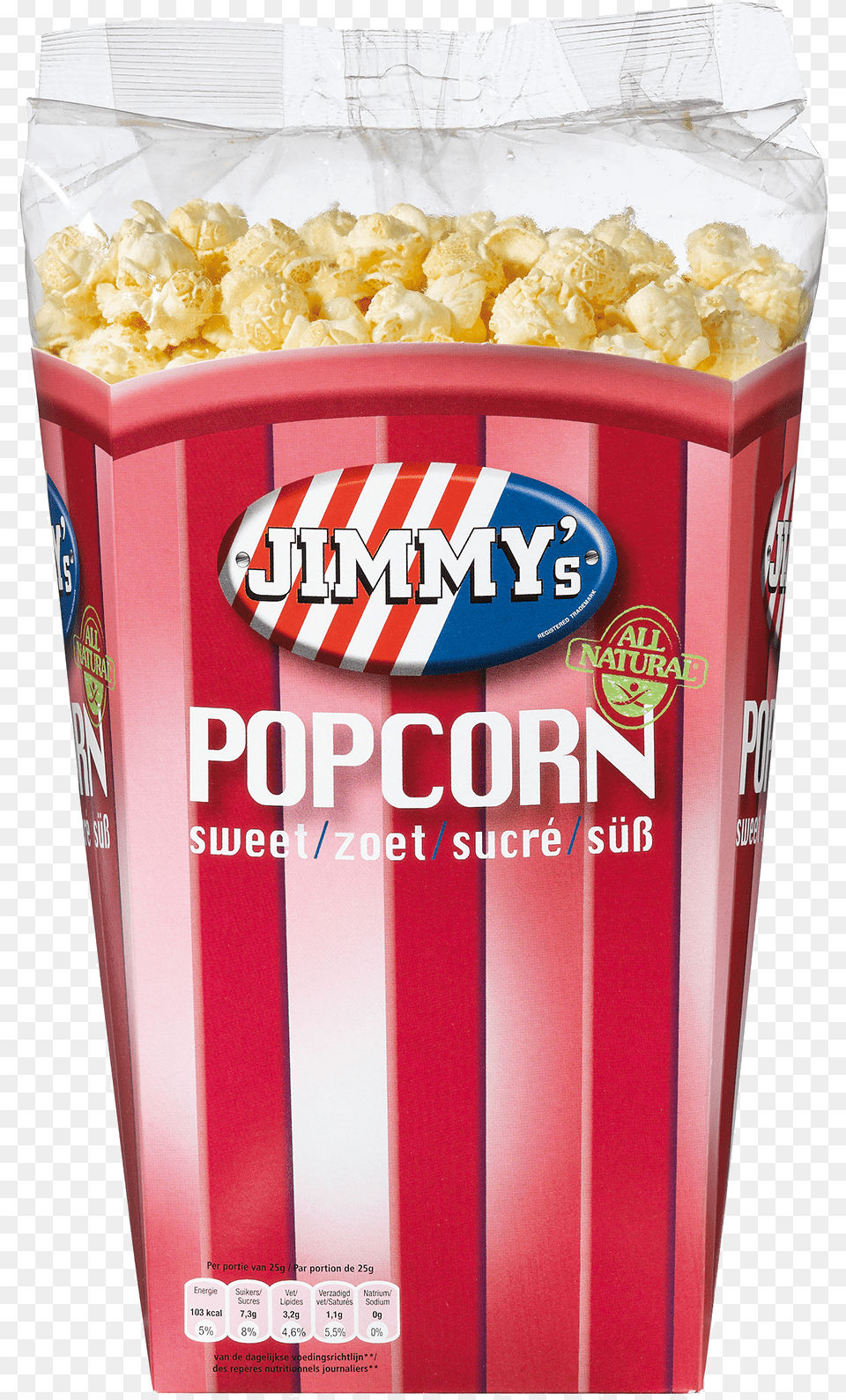 Transparent Popcorn Bucket Jimmy39s Popcorn, Food, Snack, Can, Tin Png Image