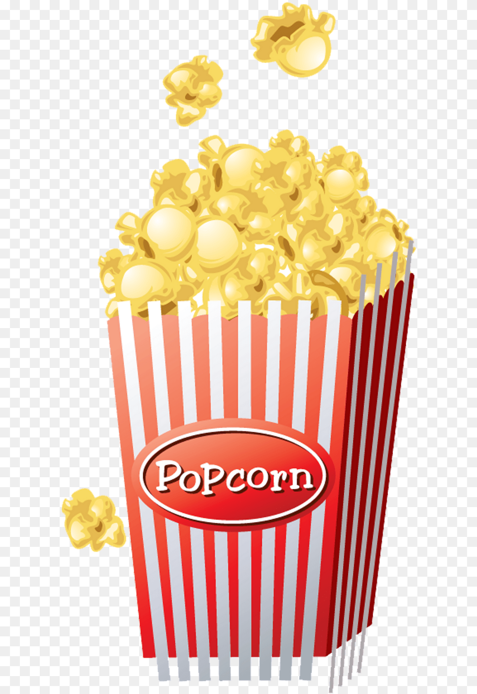 Transparent Popcorn Vector, Food, Snack Png Image