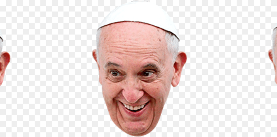 Transparent Pope Francis Creepy Pope Francis, Face, Head, Person, Adult Png