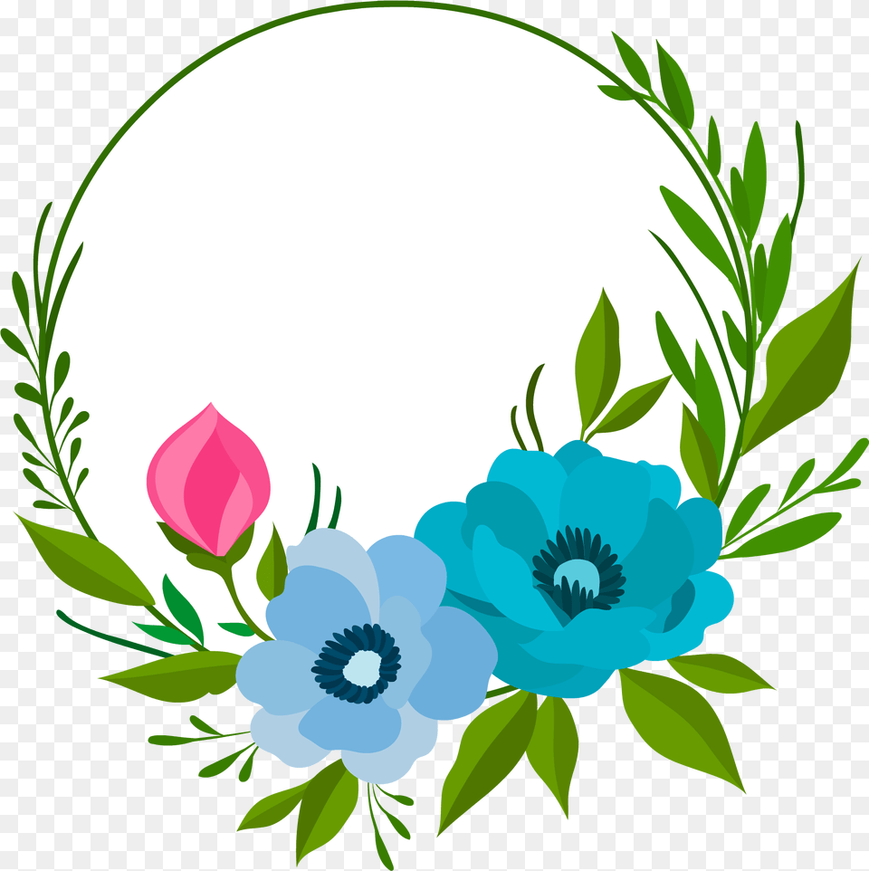 Transparent Poppy Wreath Clipart Dessin D Un Cochon, Anemone, Art, Floral Design, Flower Free Png Download