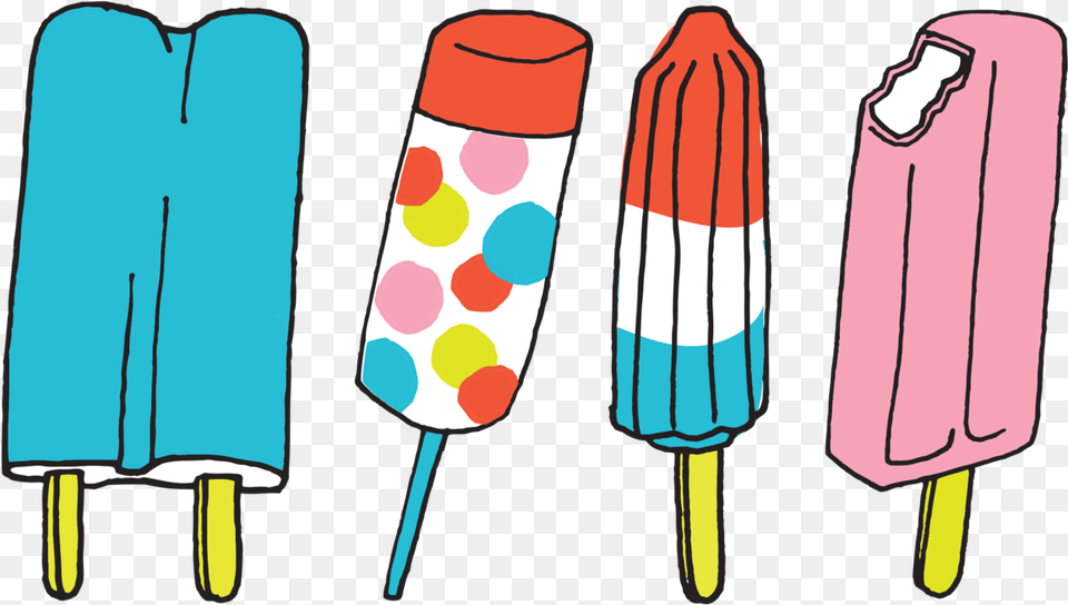 Transparent Popsicle Clipart Transparent Popsicle, Food, Ice Pop, Cream, Dessert Png