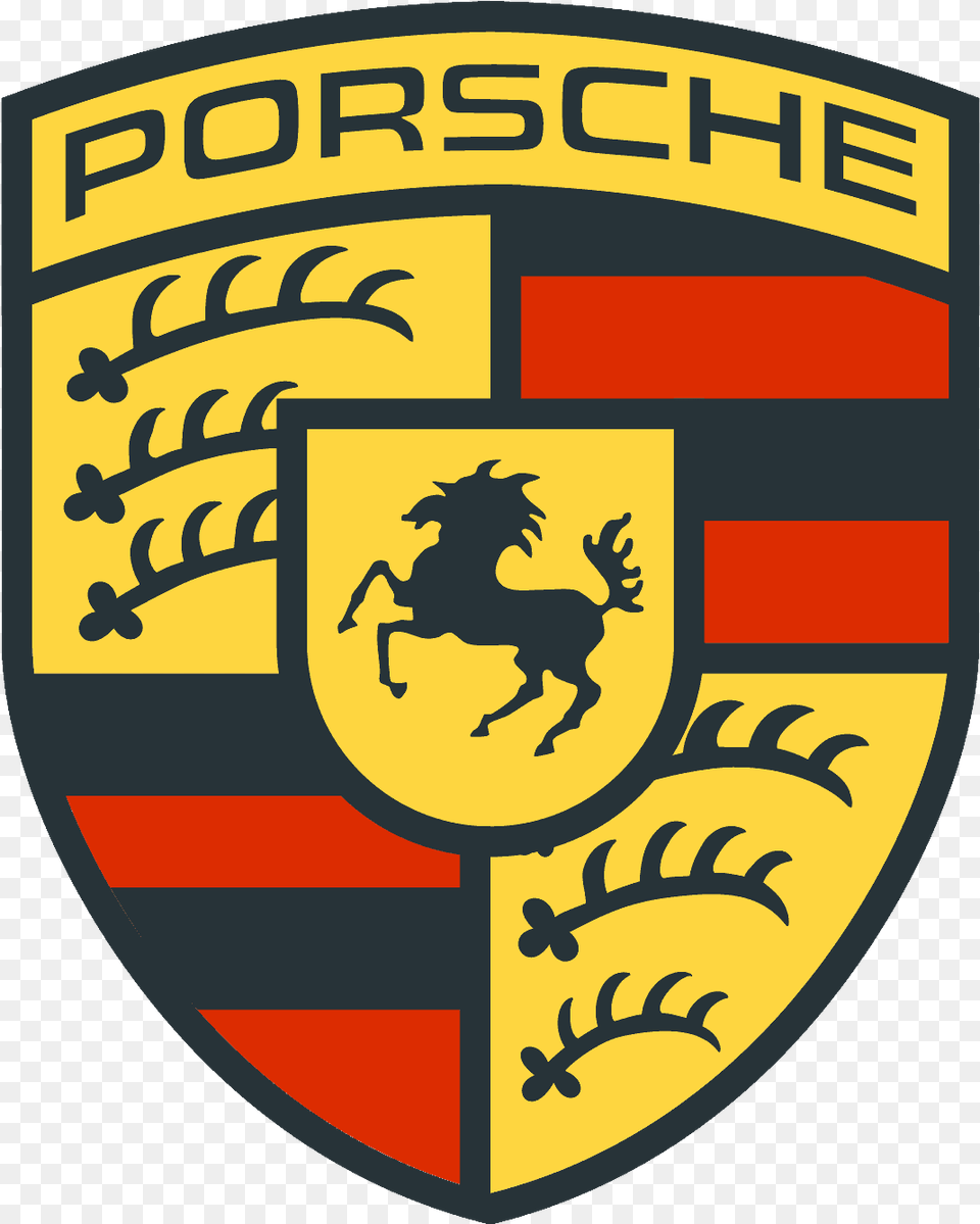 Transparent Porsche Clipart High Resolution Porsche Logo, Emblem, Symbol, Armor, Animal Free Png
