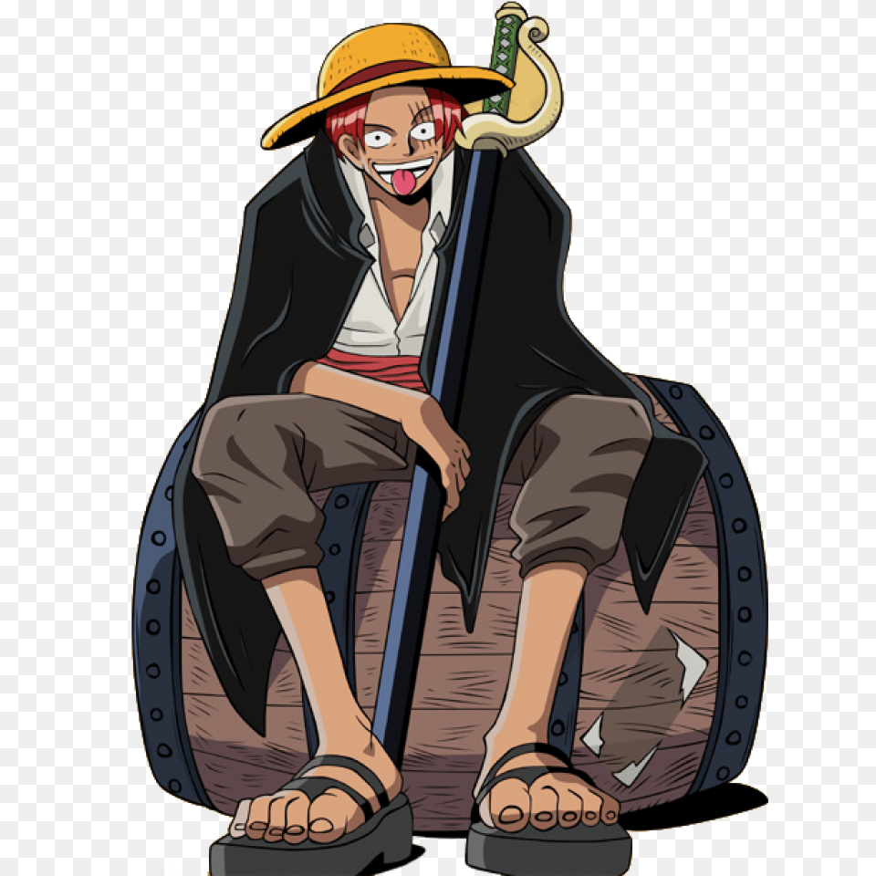Transparent Portgas D Ace Shanks One Piece, Adult, Male, Man, Person Free Png