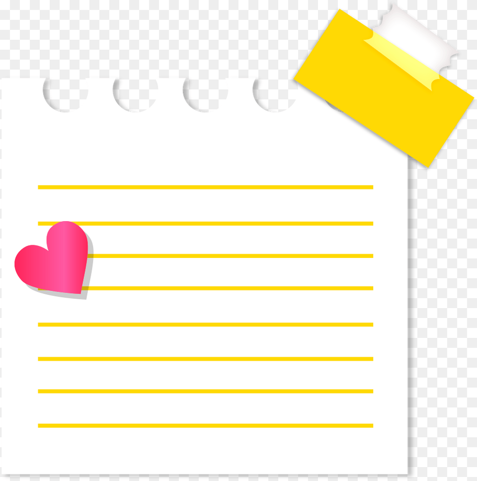 Transparent Postit Note Clipart, Page, Text Free Png Download