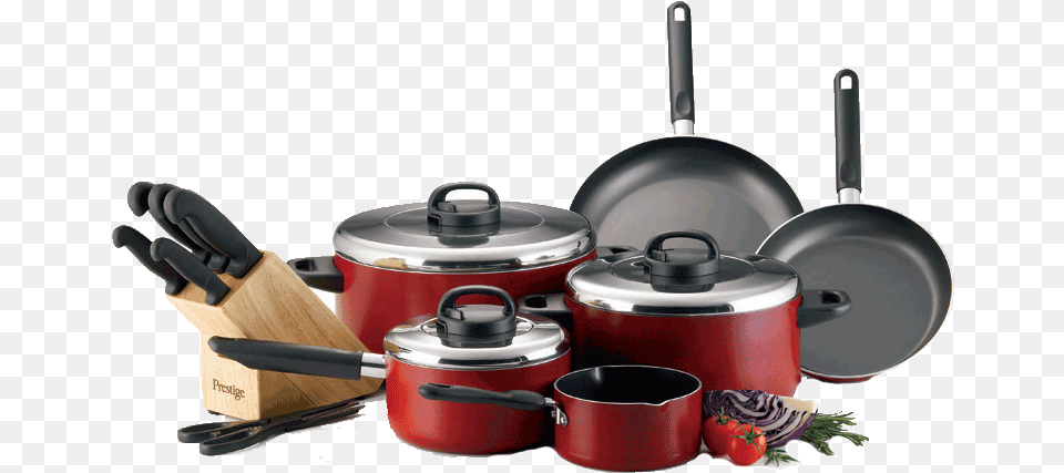 Transparent Pots Non Stick Cookware 22 Pieces Set, Cooking Pan, Pot Png