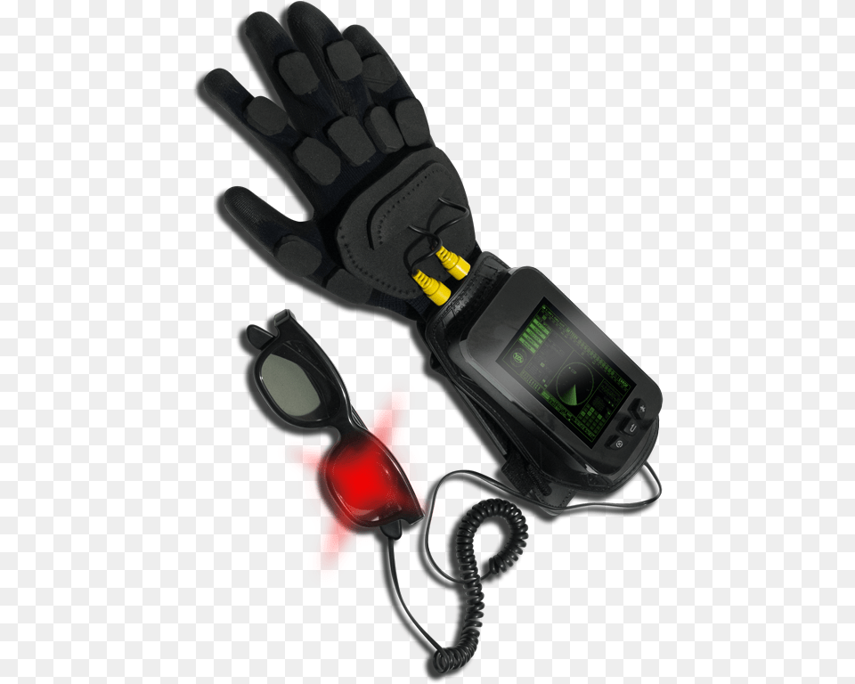 Transparent Power Glove Mobile Phone, Clothing, Computer Hardware, Electronics, Hardware Free Png Download