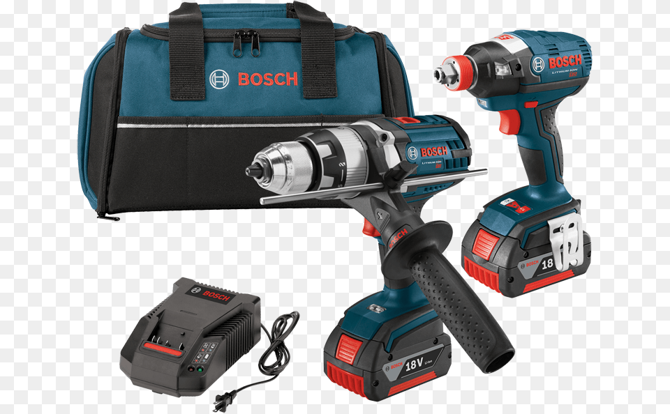 Power Tools Bosch 18 V Impact, Device, Power Drill, Tool Free Transparent Png