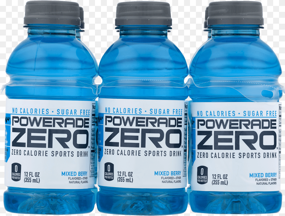 Transparent Powerade, Bottle, Water Bottle, Beverage, Mineral Water Png