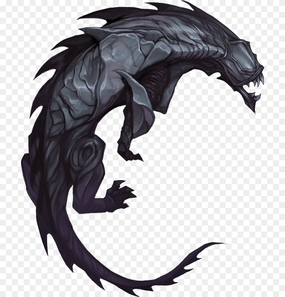 Transparent Predator, Dragon, Person Png