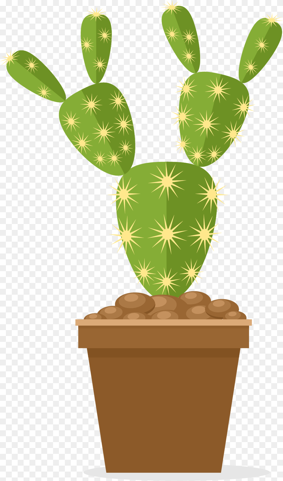 Prickly Pear Clipart Nopal Animado, Cactus, Plant Free Transparent Png