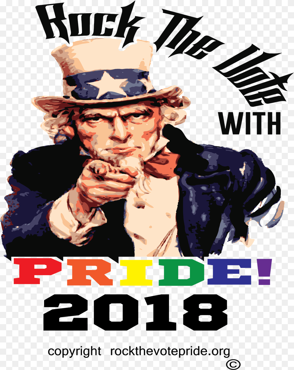 Transparent Pride Rock Uncle Sam No U, Clothing, Hat, Advertisement, Head Png Image